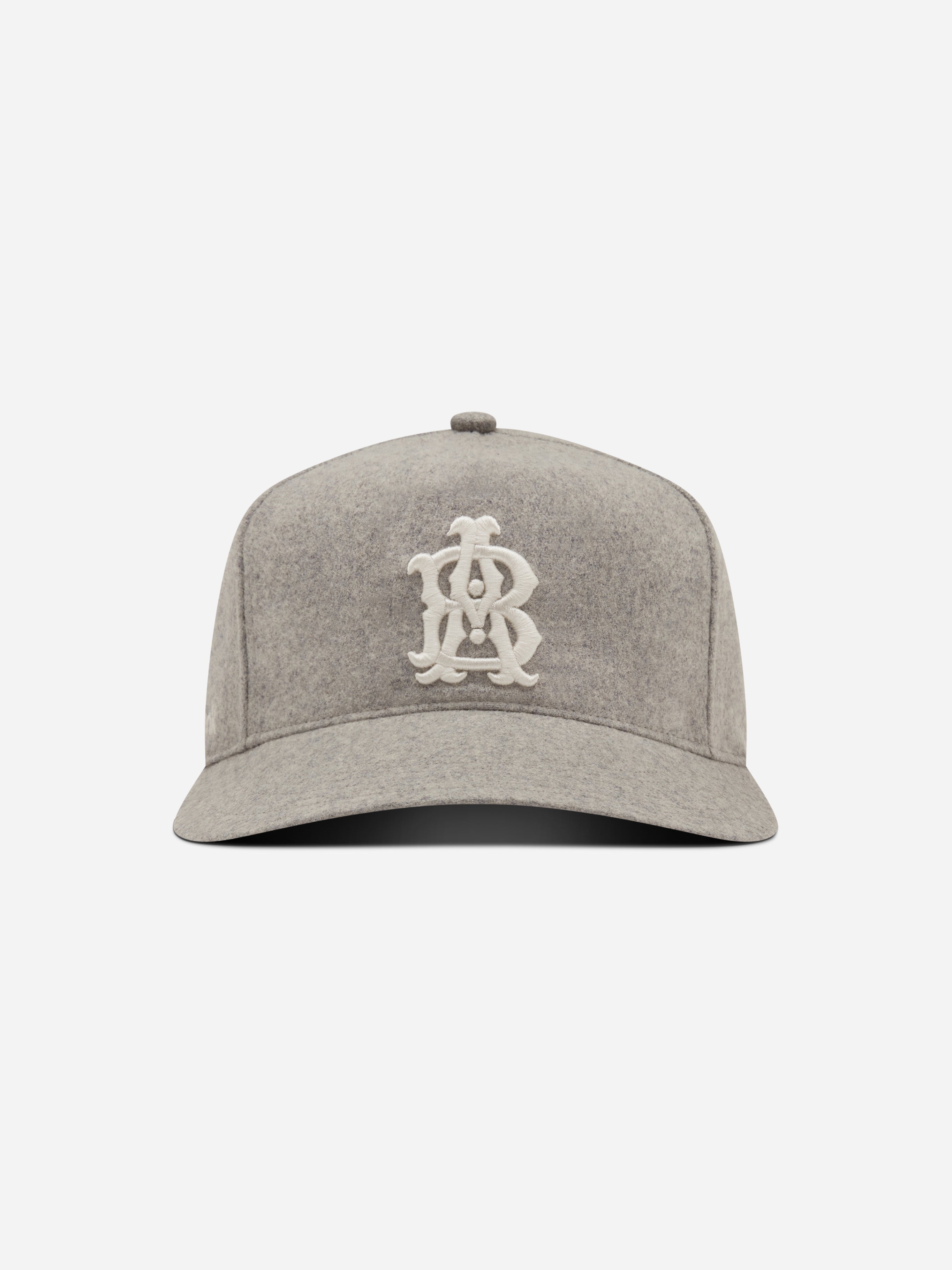 about:blank | monogram wool cap puppytooth