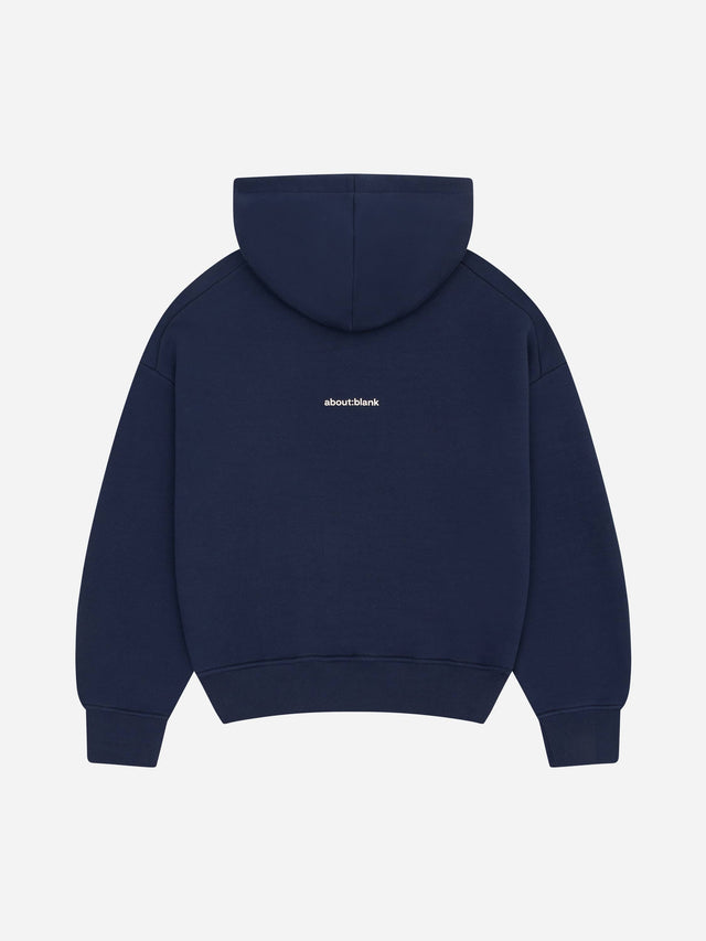 monogram hoodie navy