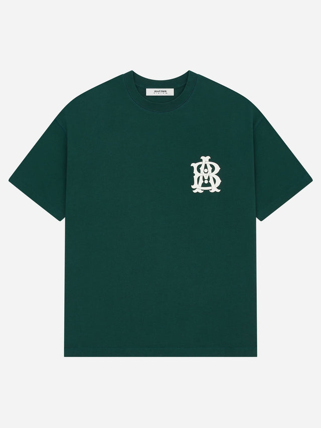 monogram t-shirt epsom green/ecru