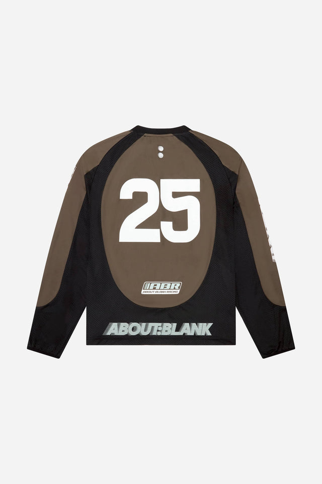 motocross jersey black/olive/sage