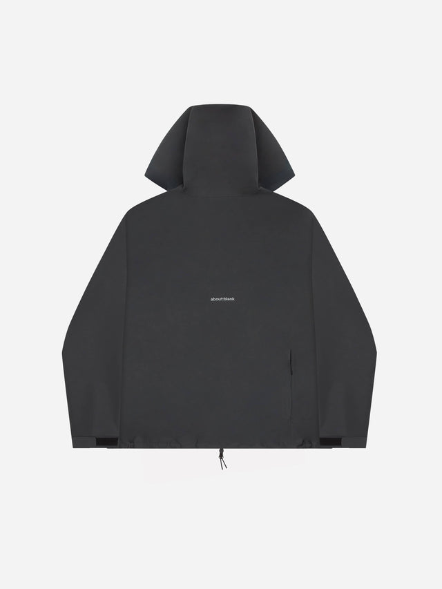 water reactive jacket dusty black