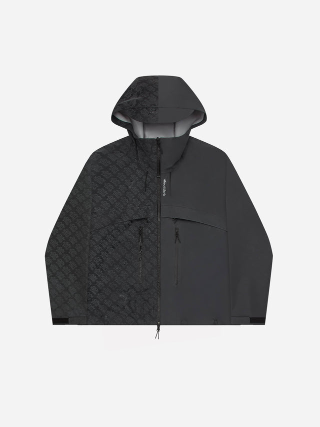 water reactive jacket dusty black
