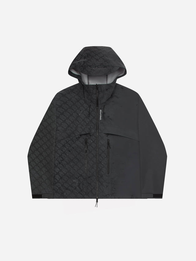 water reactive jacket dusty black