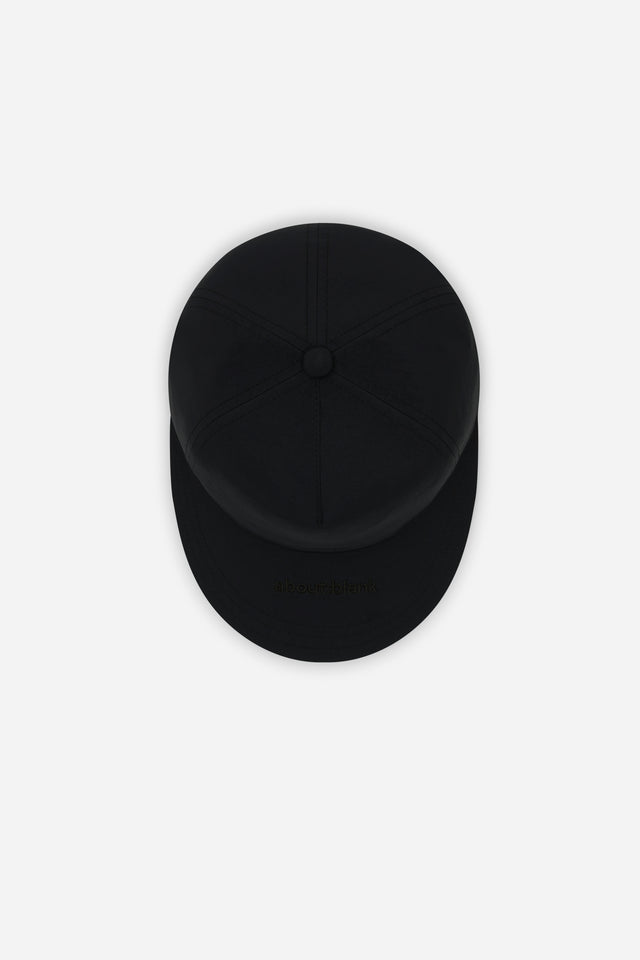 nylon cap black