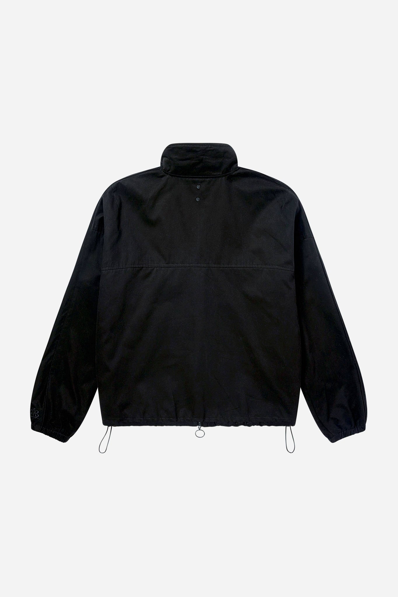 panelled track jacket black