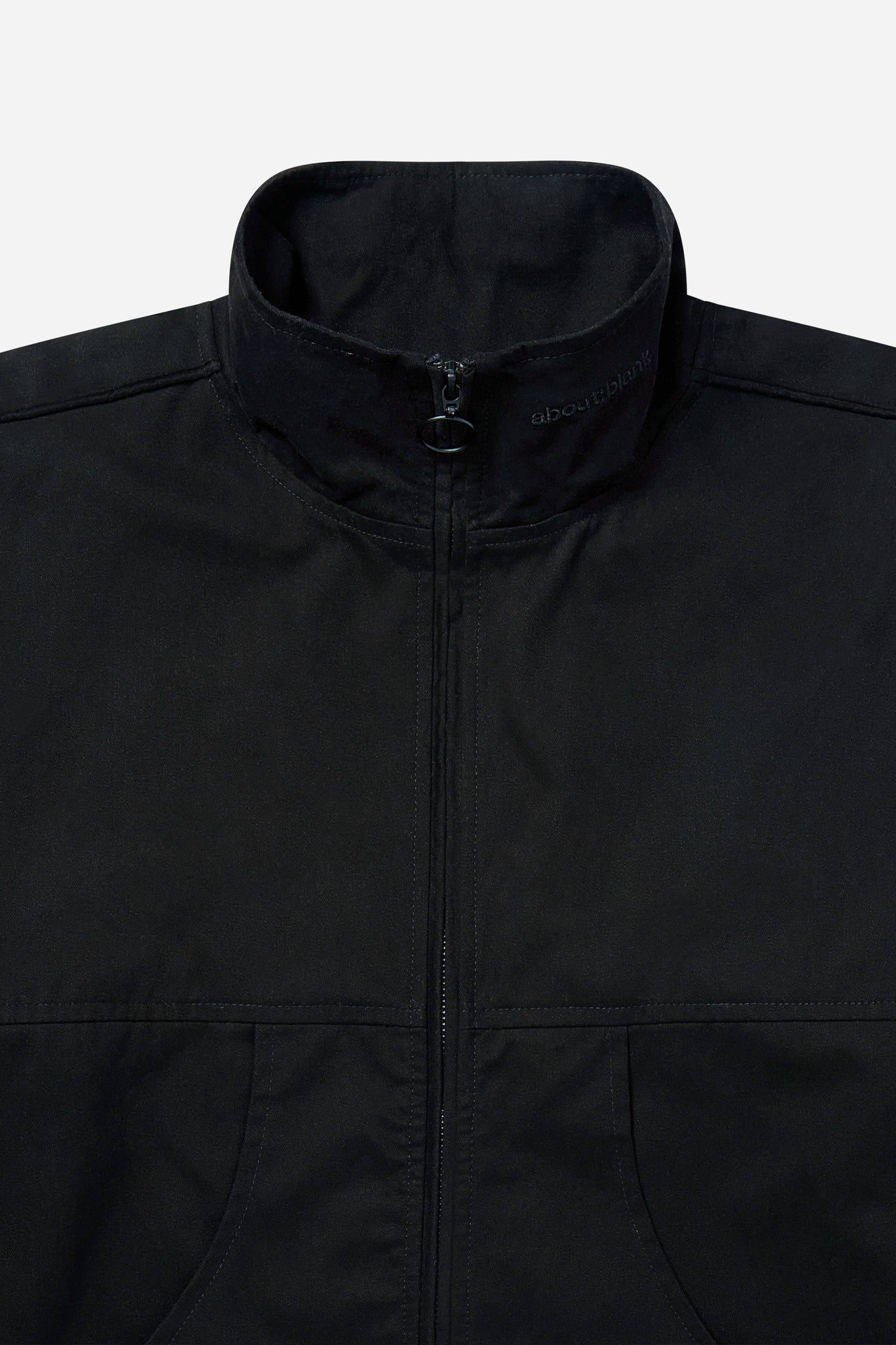 panelled track jacket black