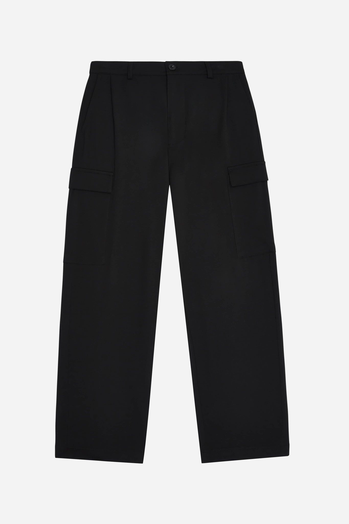 tailored utility trouser black