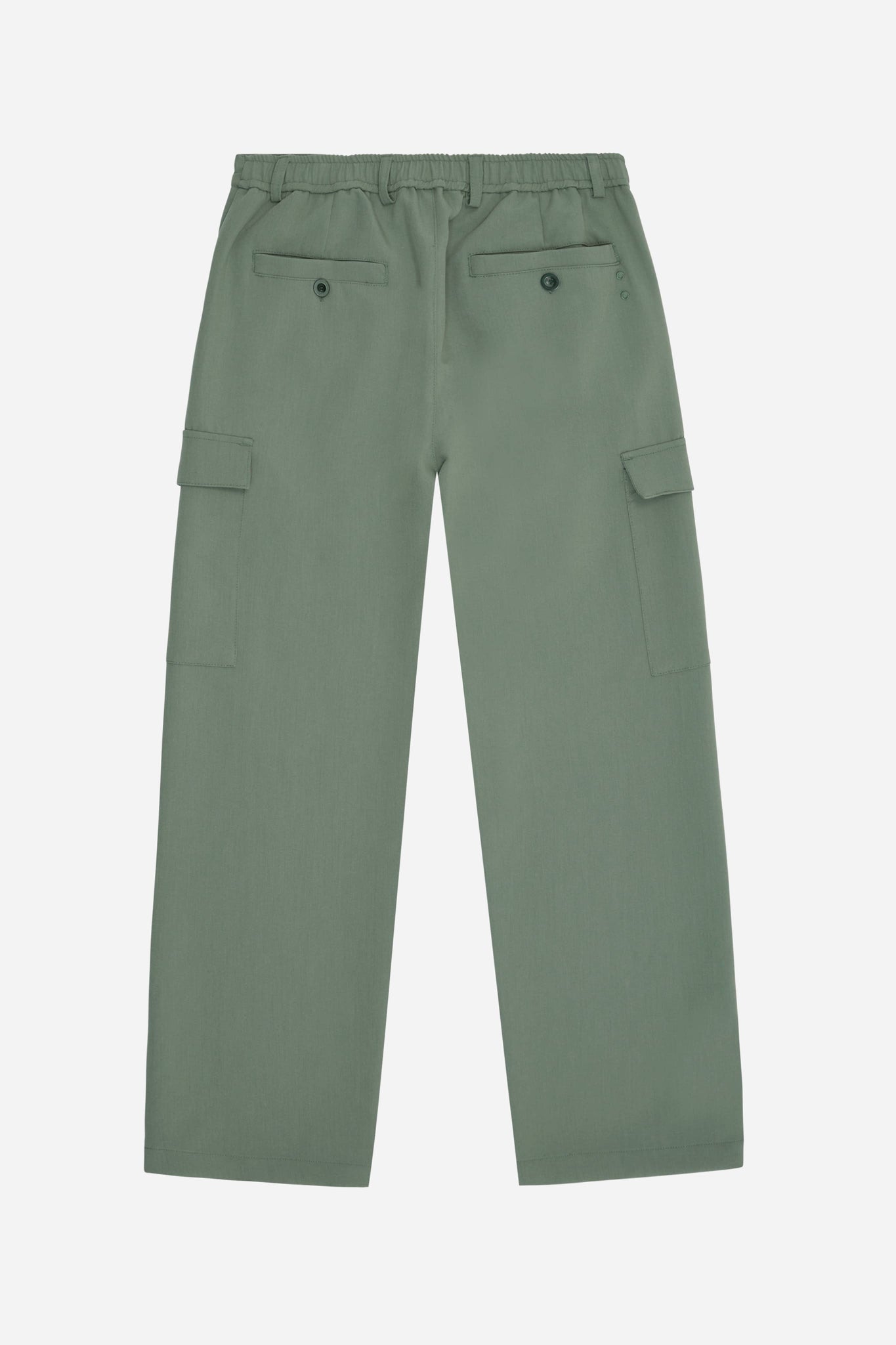 tailored utility trouser sage