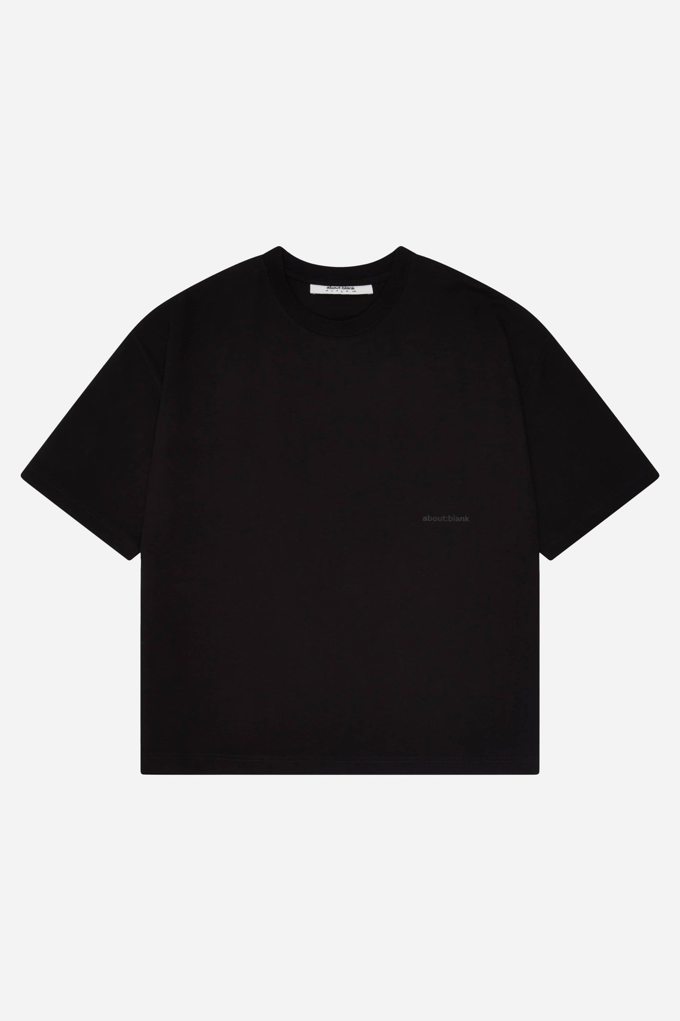 box t-shirt black/black