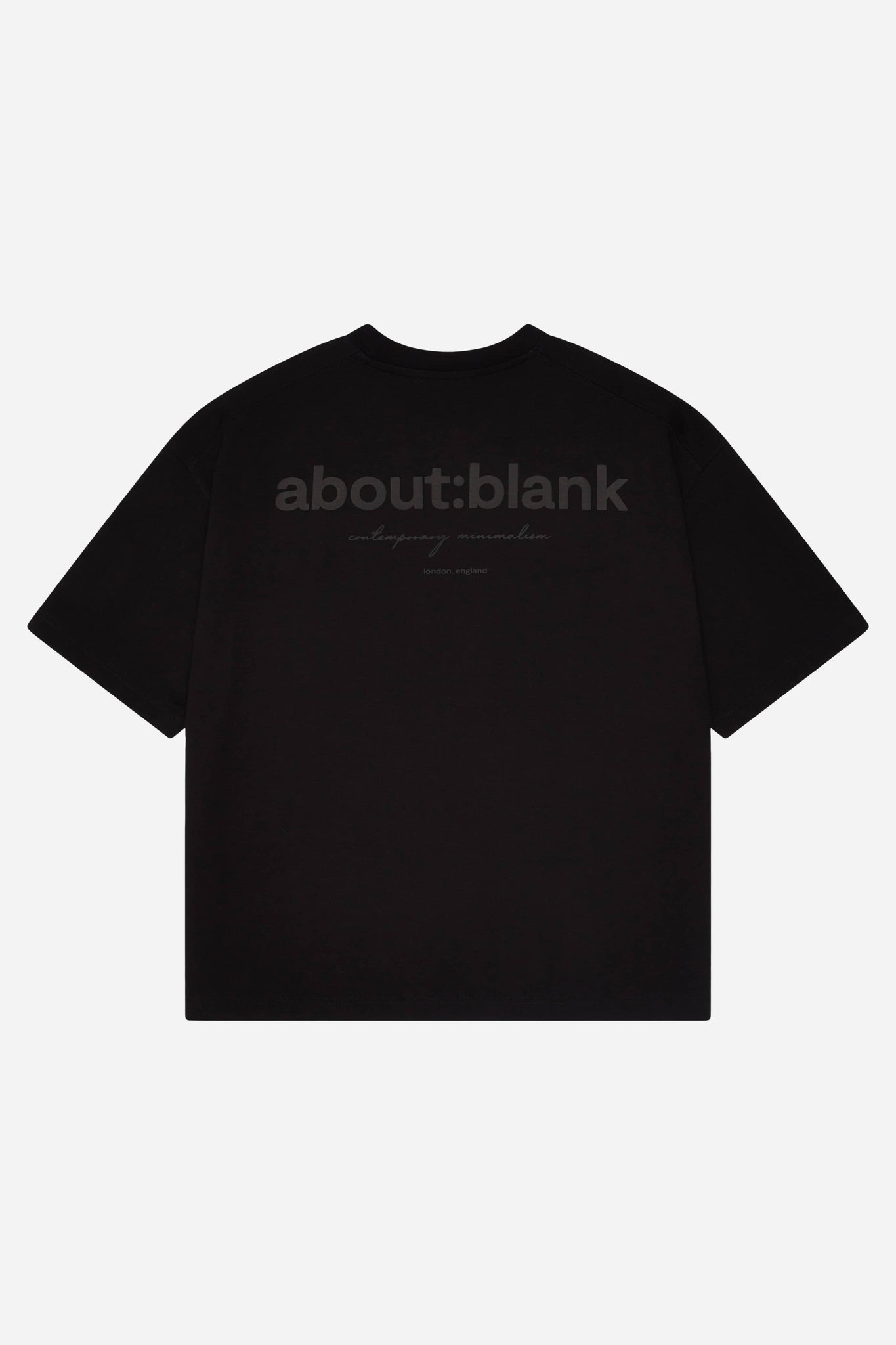box t-shirt black/black