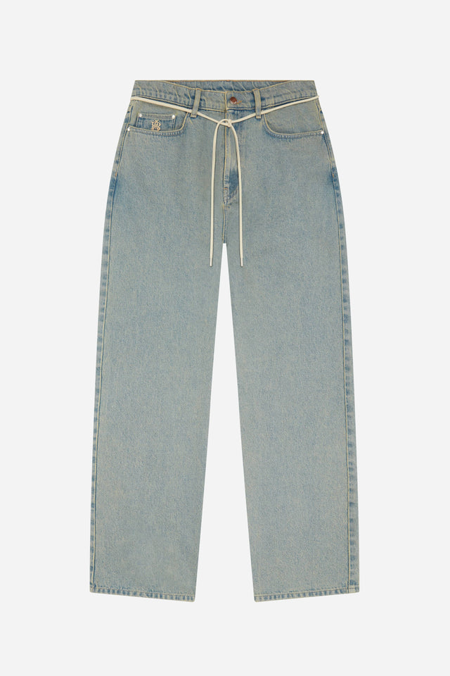relaxed denim jean murky wash