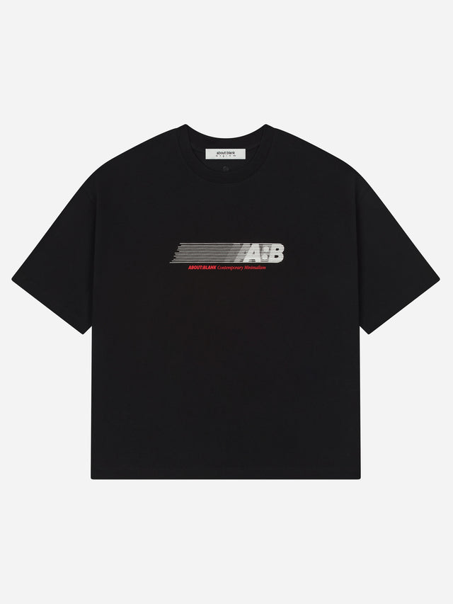 resistance t-shirt black/ecru/red