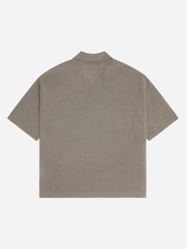 resort knit polo sage