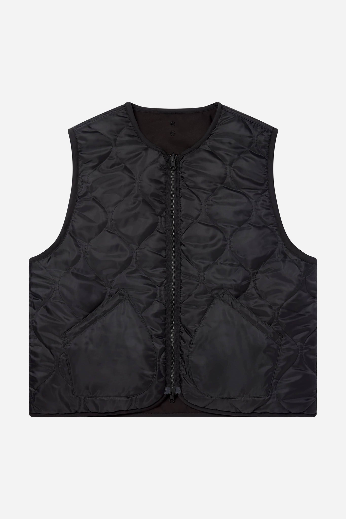 reversible gilet black