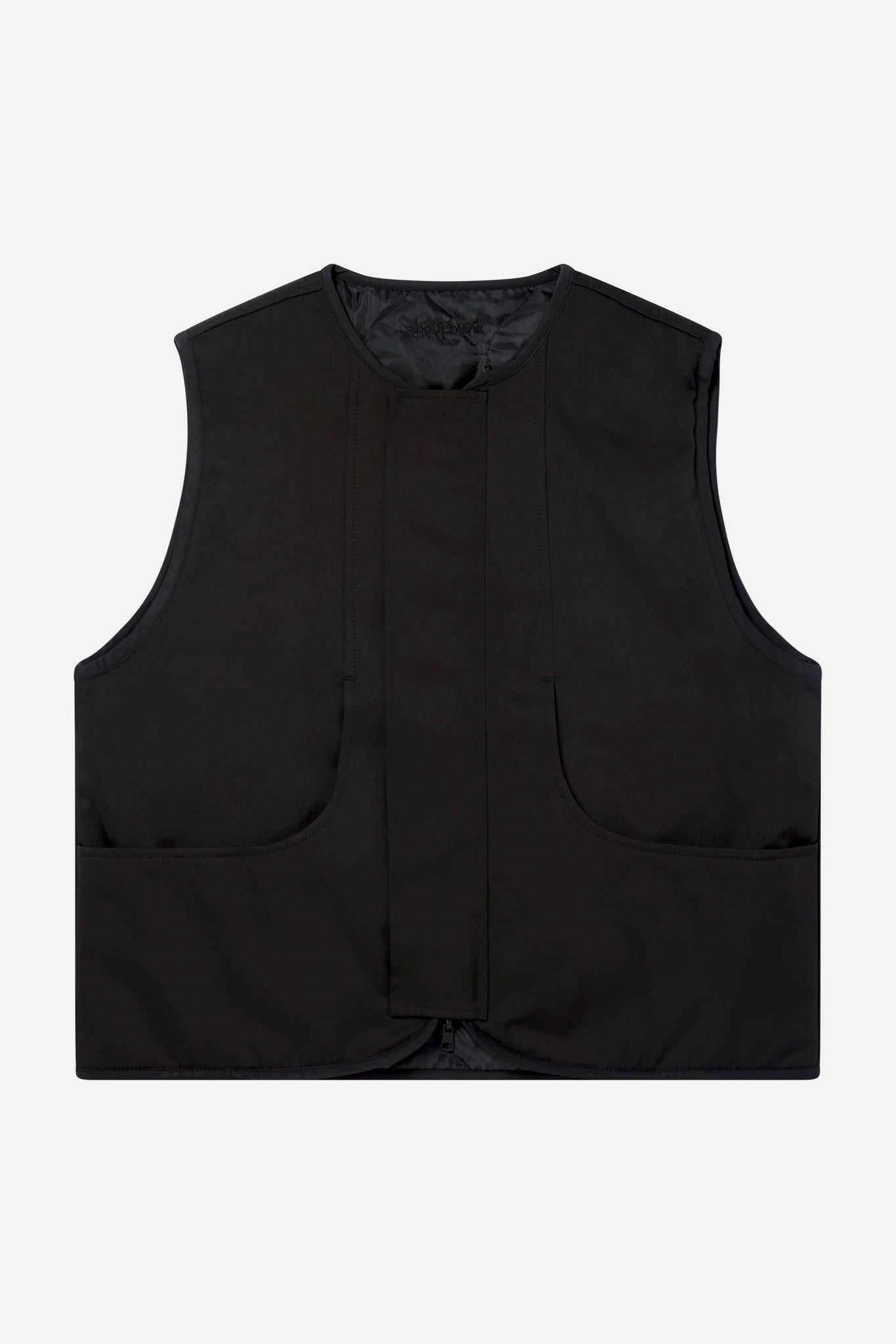 reversible gilet black