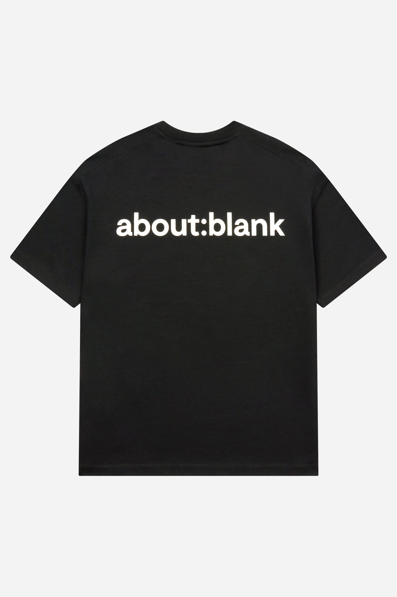 reverse t-shirt black/ecru