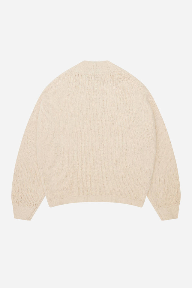 avenue turtle neck buttermilk