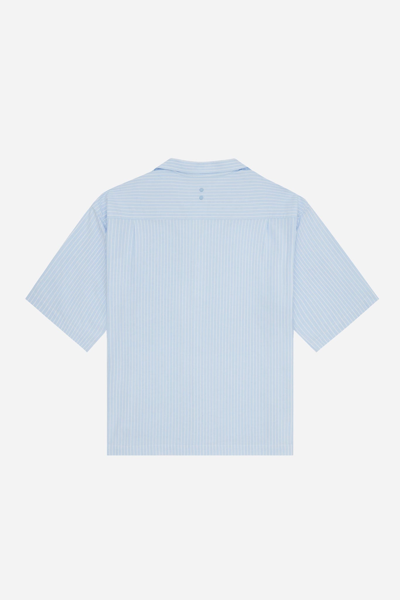script short sleeve shirt blue/white