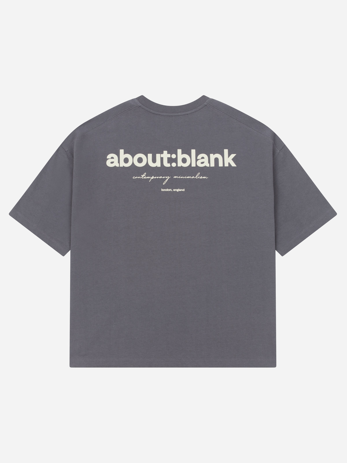 box t shirt turbulence ecru