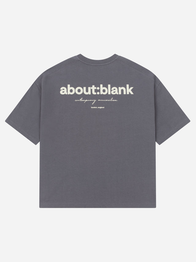 box t-shirt turbulence/ecru