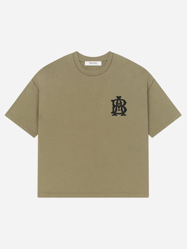 monogram t-shirt clover/black