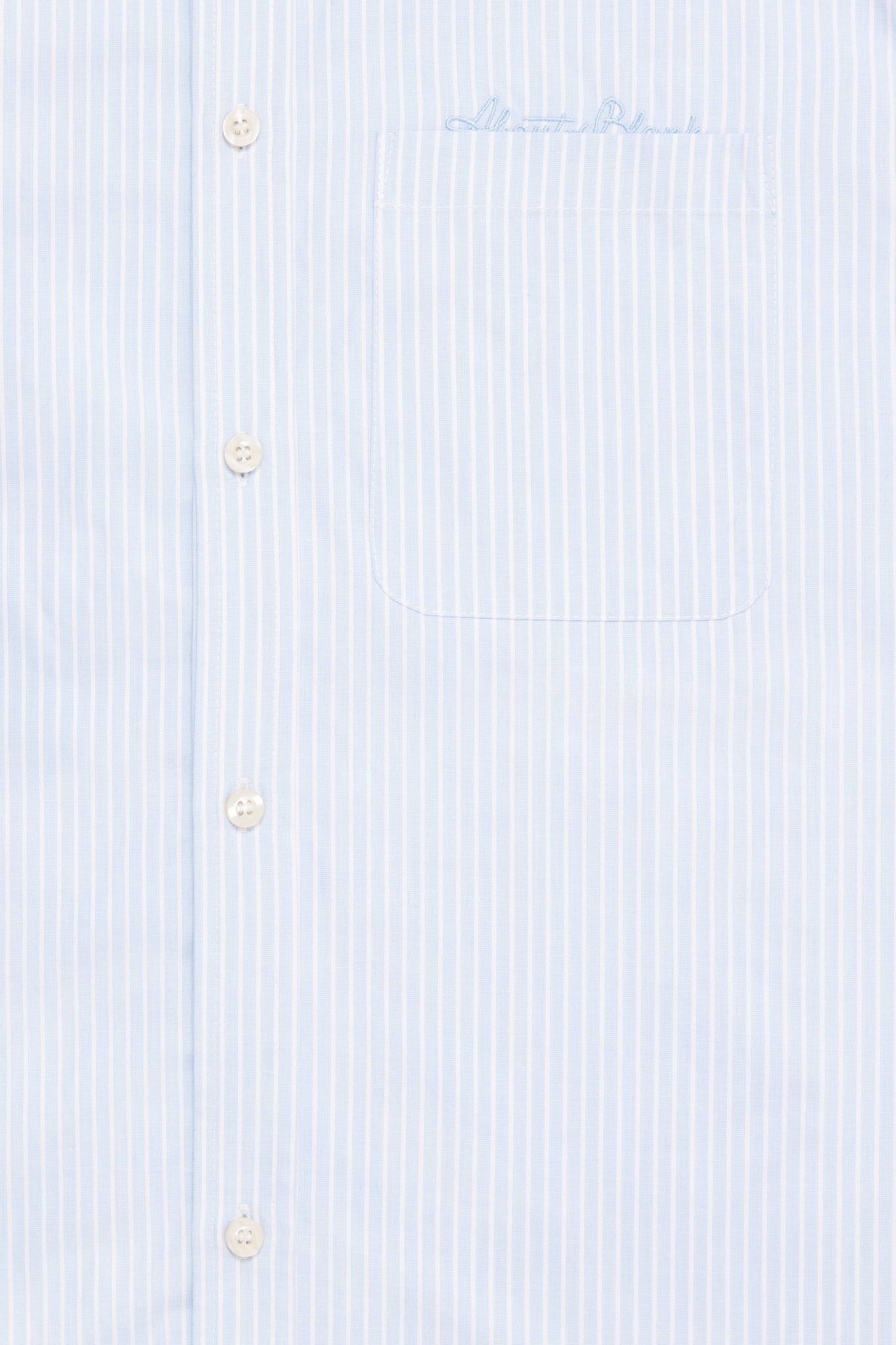 striped oxford shirt white/blue