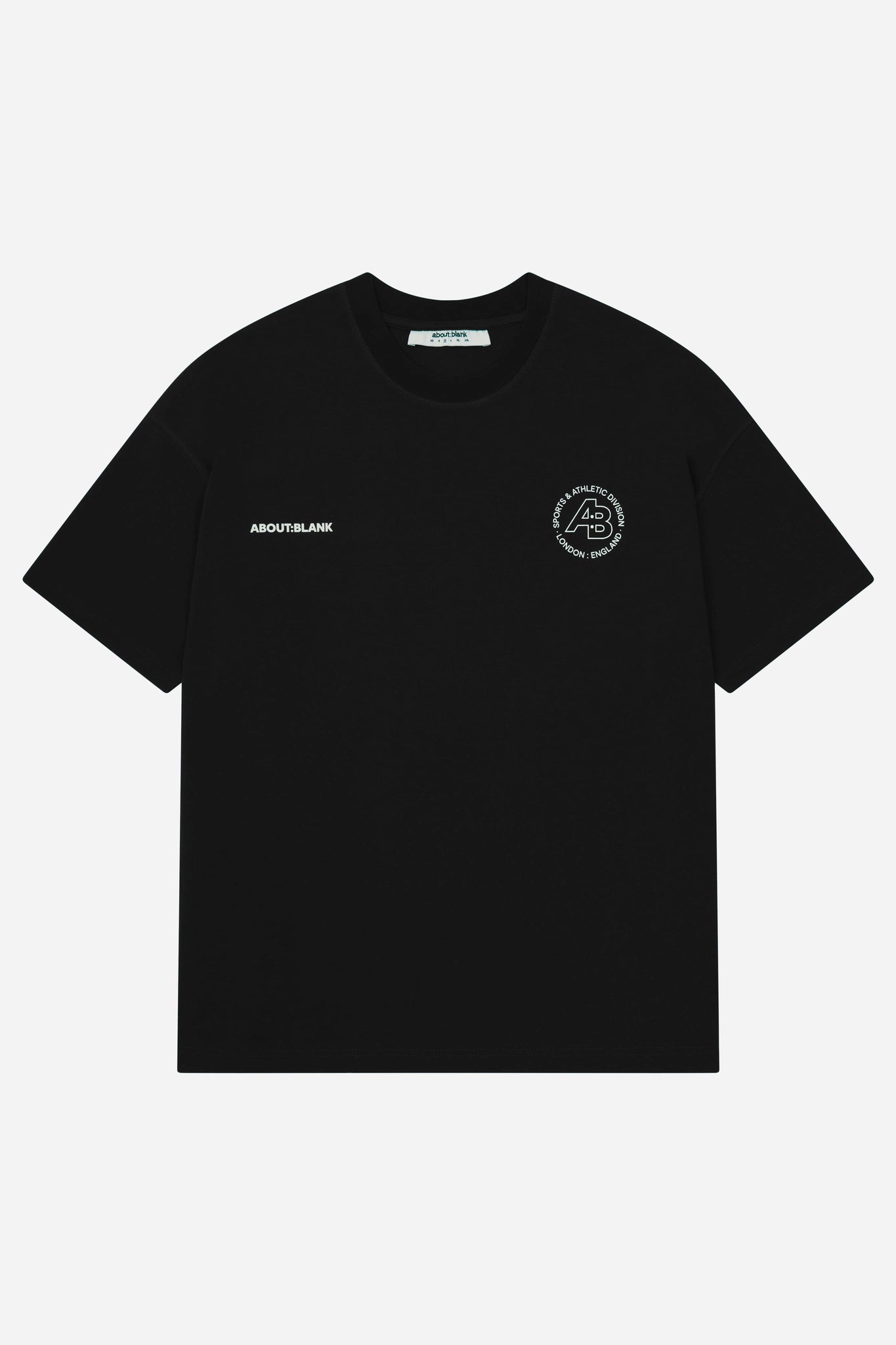 sports division t-shirt black/ecru