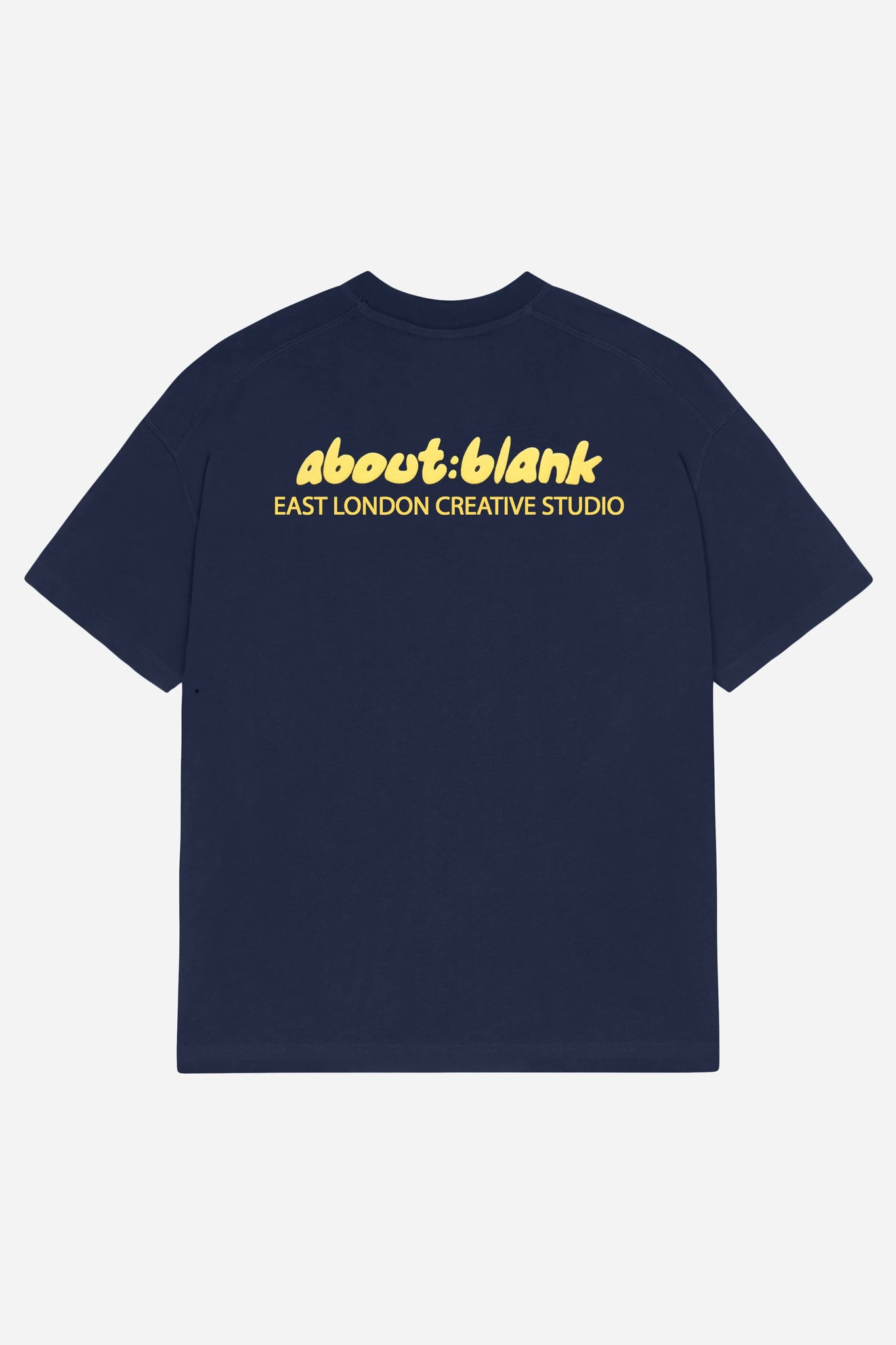 zev t-shirt navy/yellow
