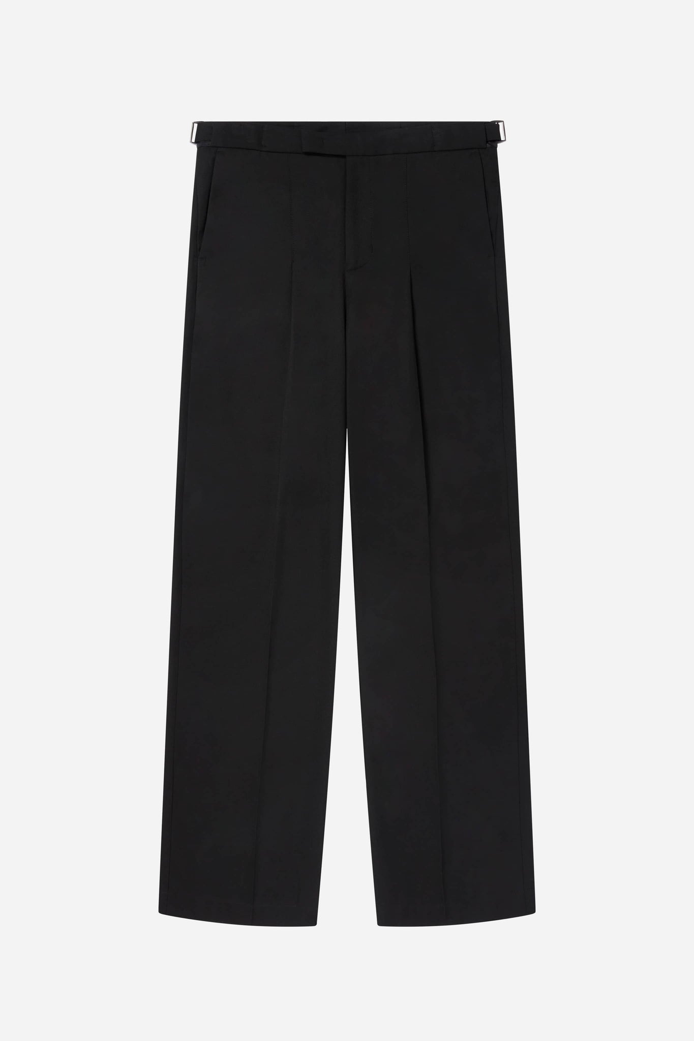 tailored wide leg trouser black