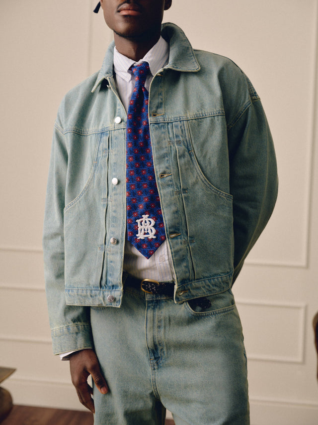 denim jacket murky wash