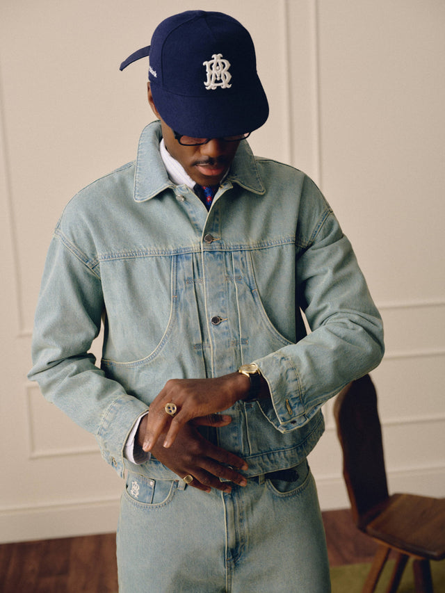 denim jacket murky wash