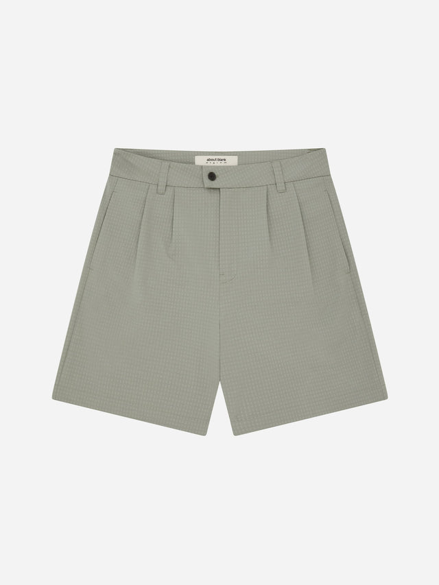 textured short sage