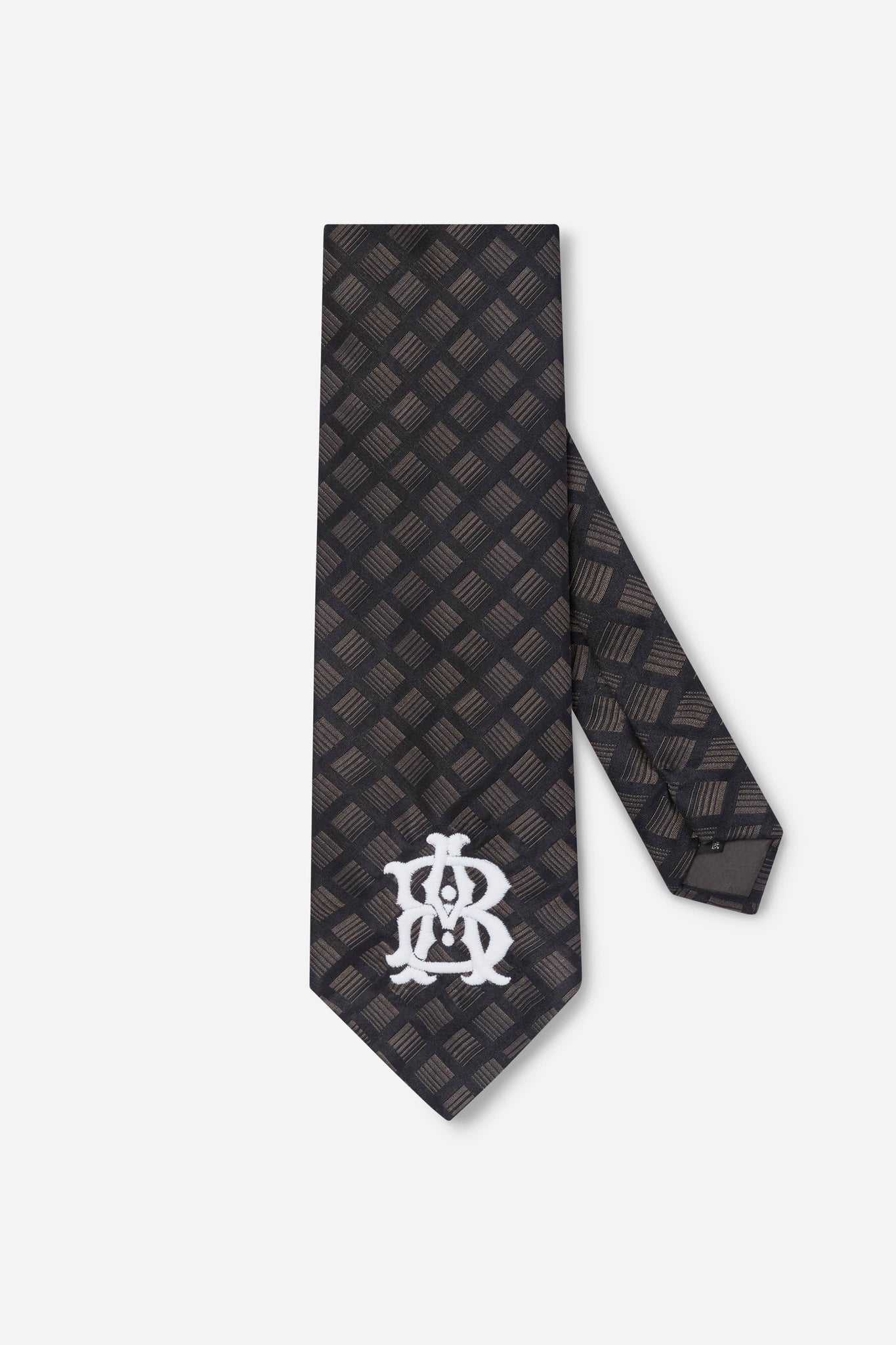 jordan vintage silk monogram tie