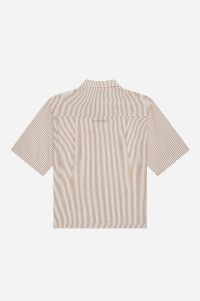 vacation shirt brown/white