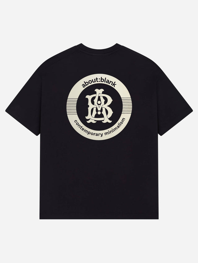 disc t-shirt black