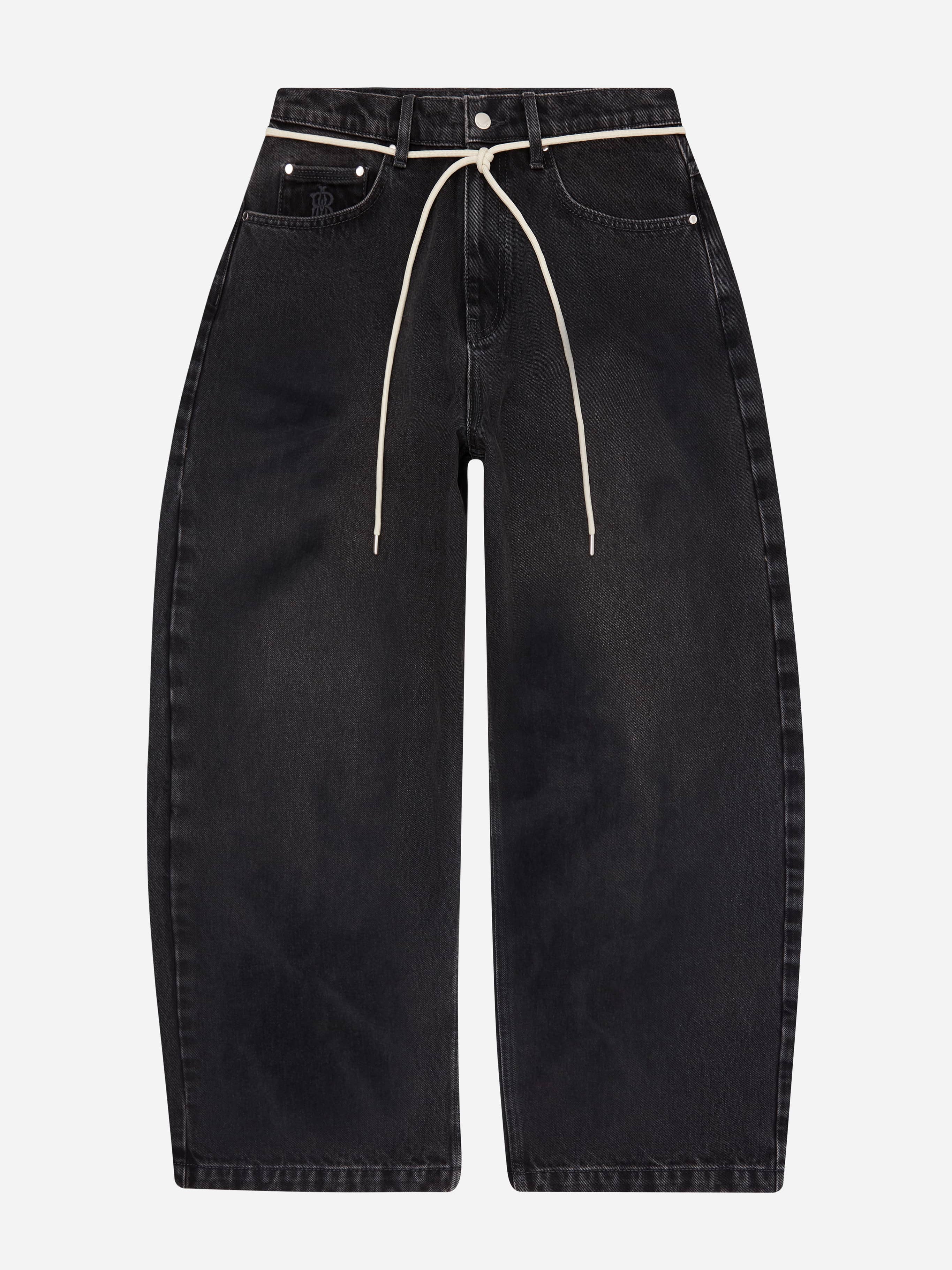 タ*ヤ様 about blank wide leg denim jean about:blank | wide leg denim jean vintage black