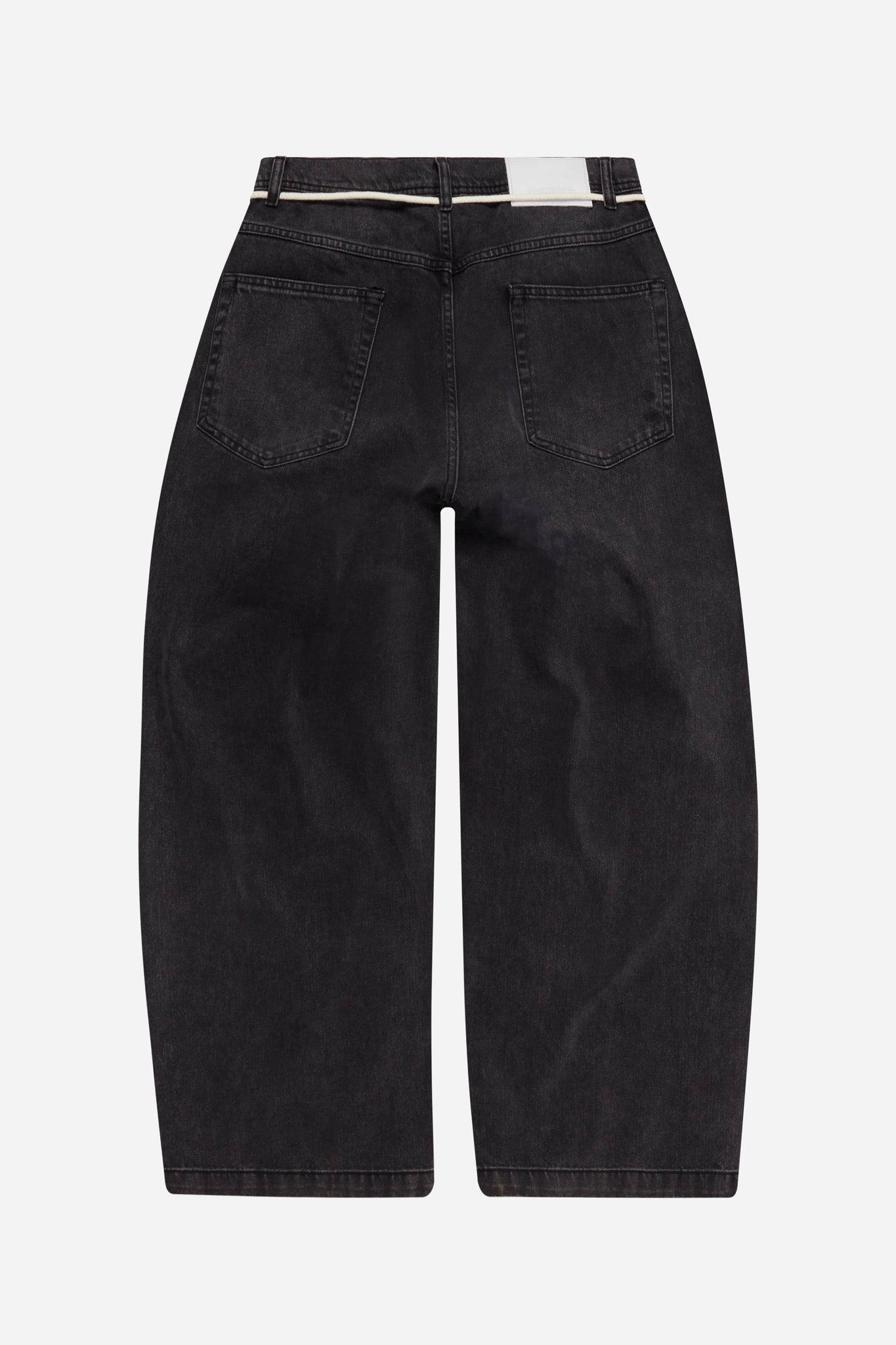 wide leg denim jean vintage wash