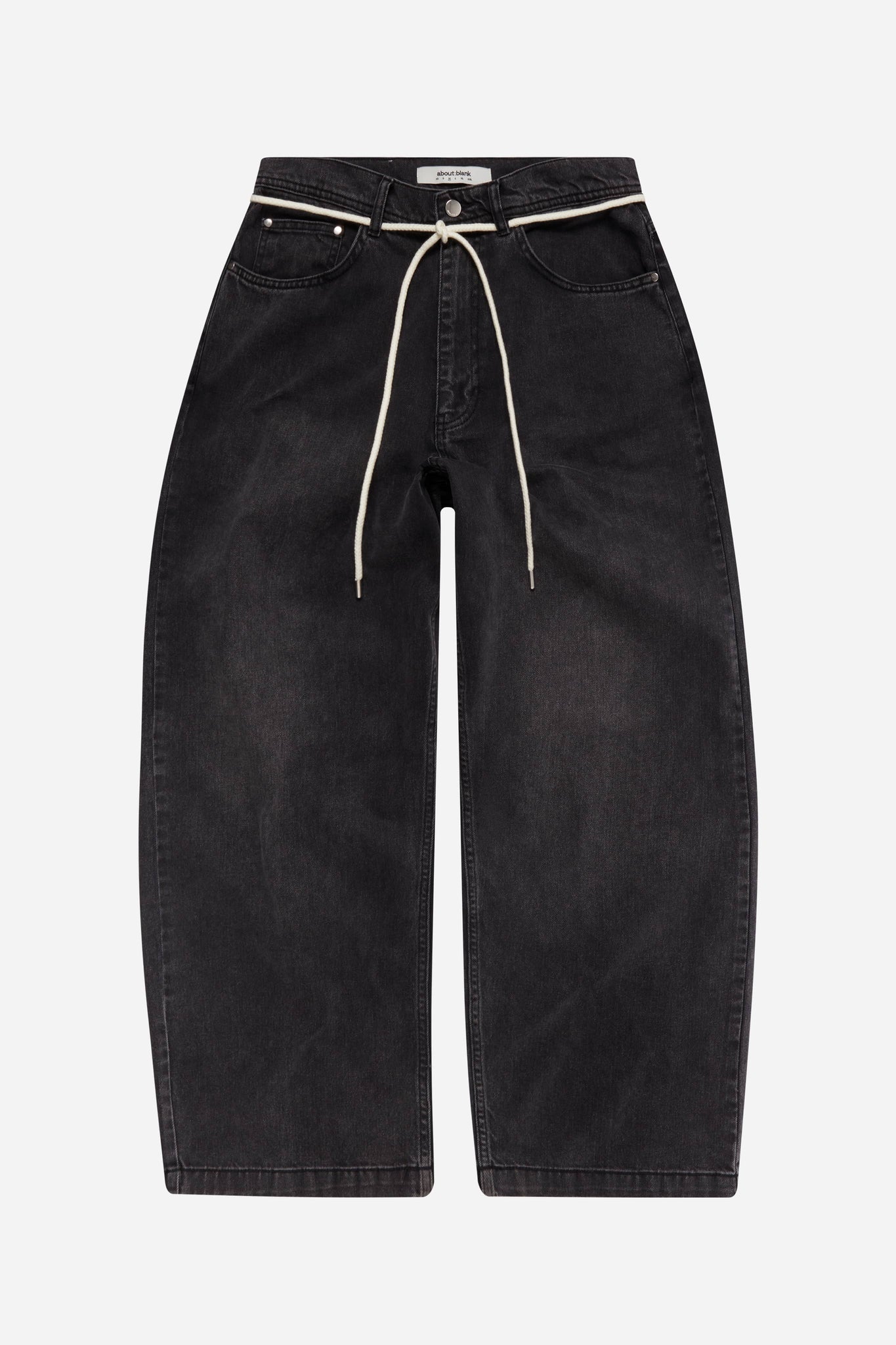wide leg denim jean vintage wash
