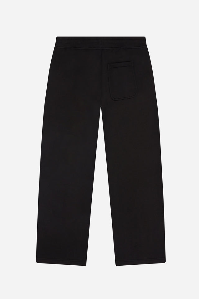 pleated sweatpant black/ecru