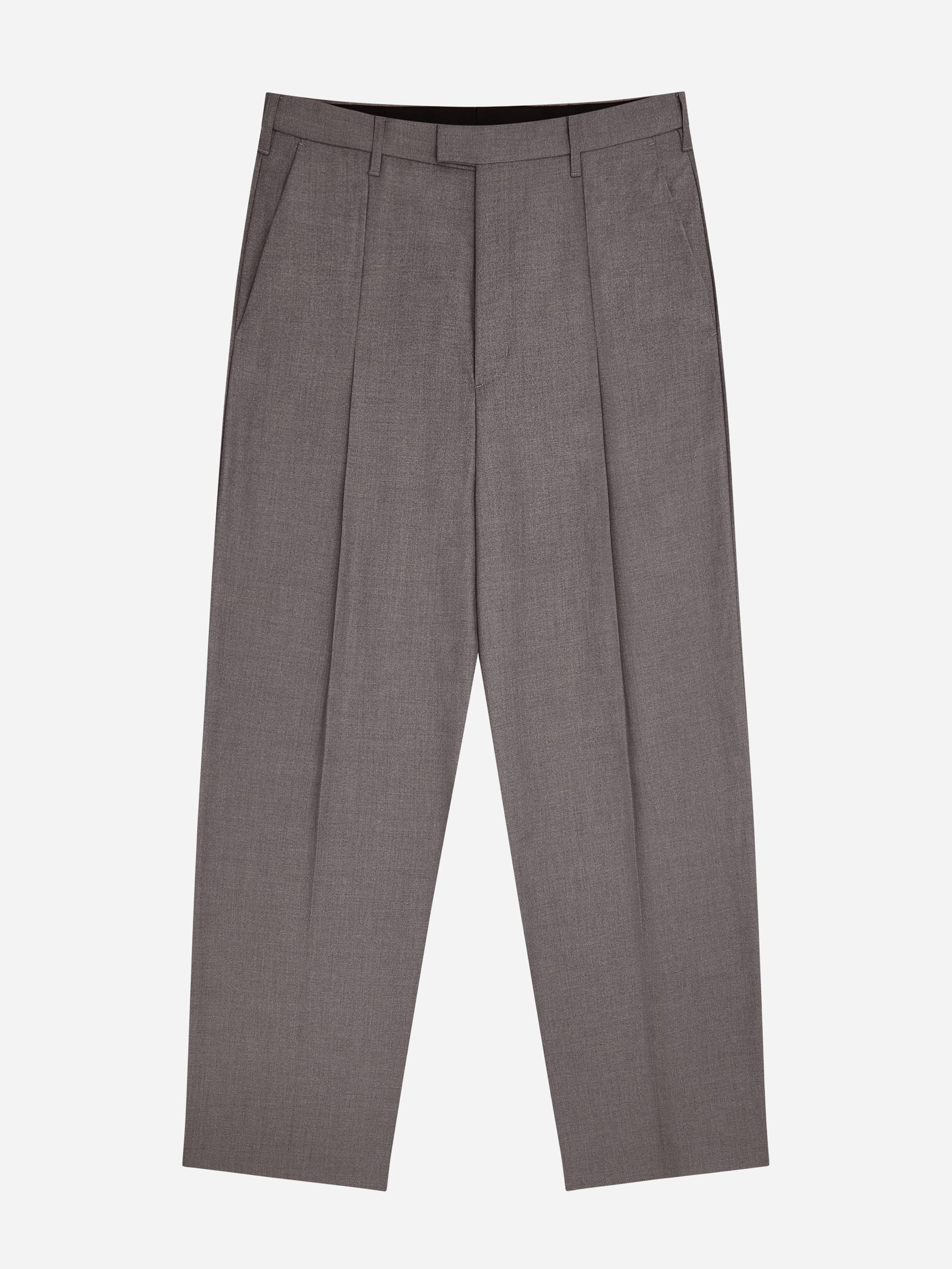 about:blank | tailored wide leg trouser olive