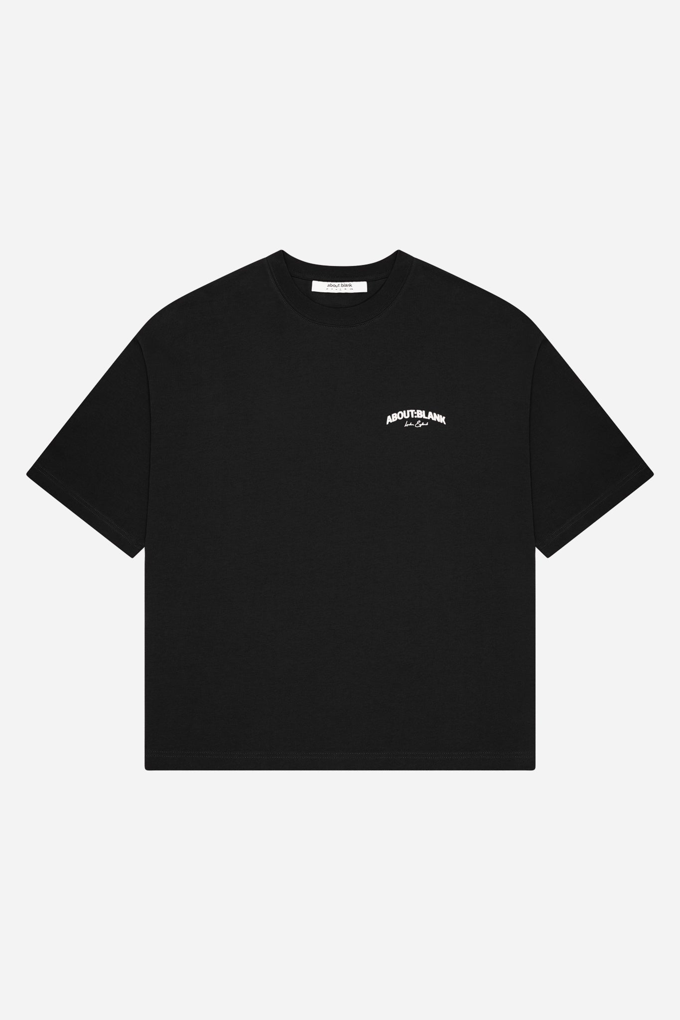 arched logo t-shirt black/ecru