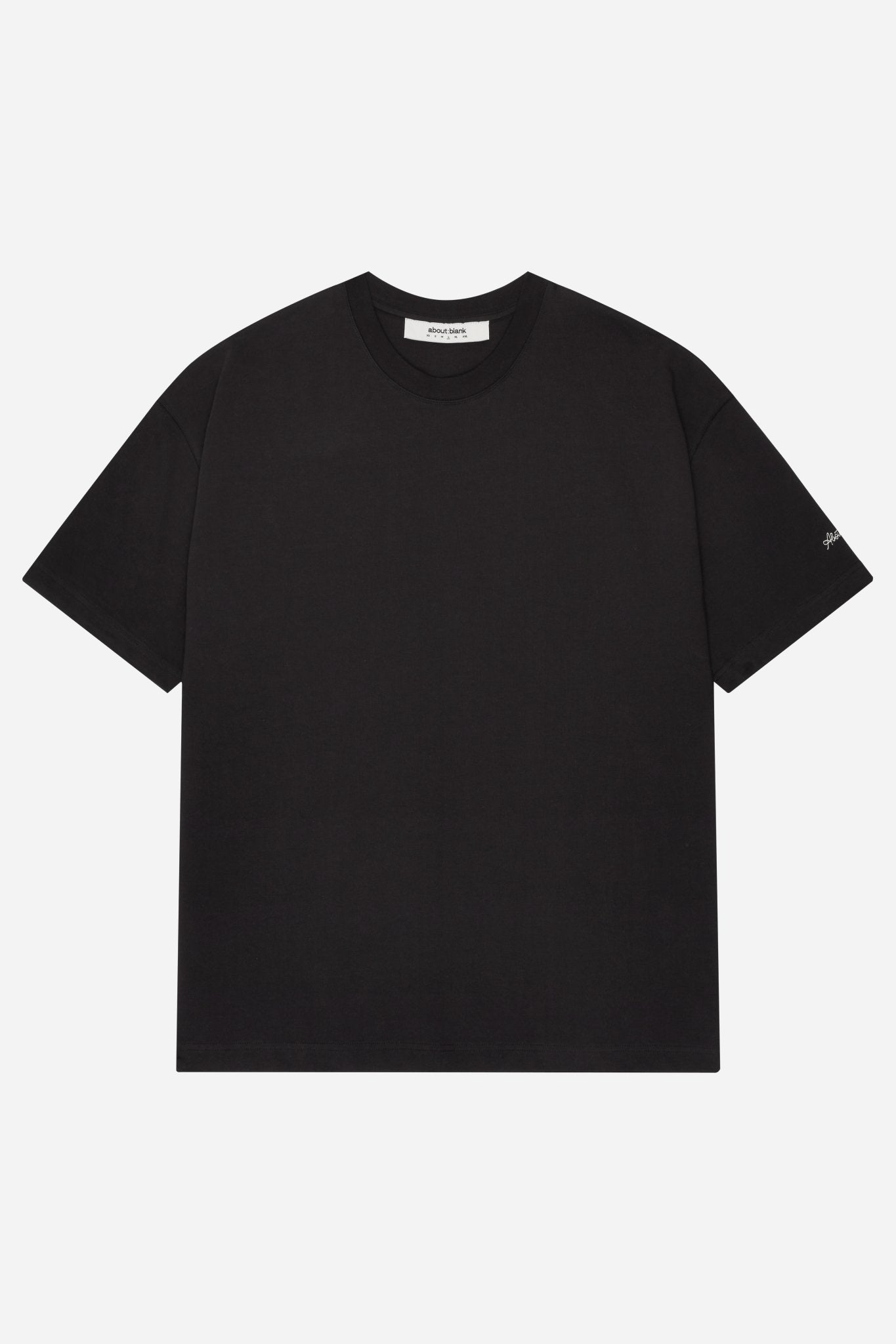 chainstitch t-shirt black/ecru