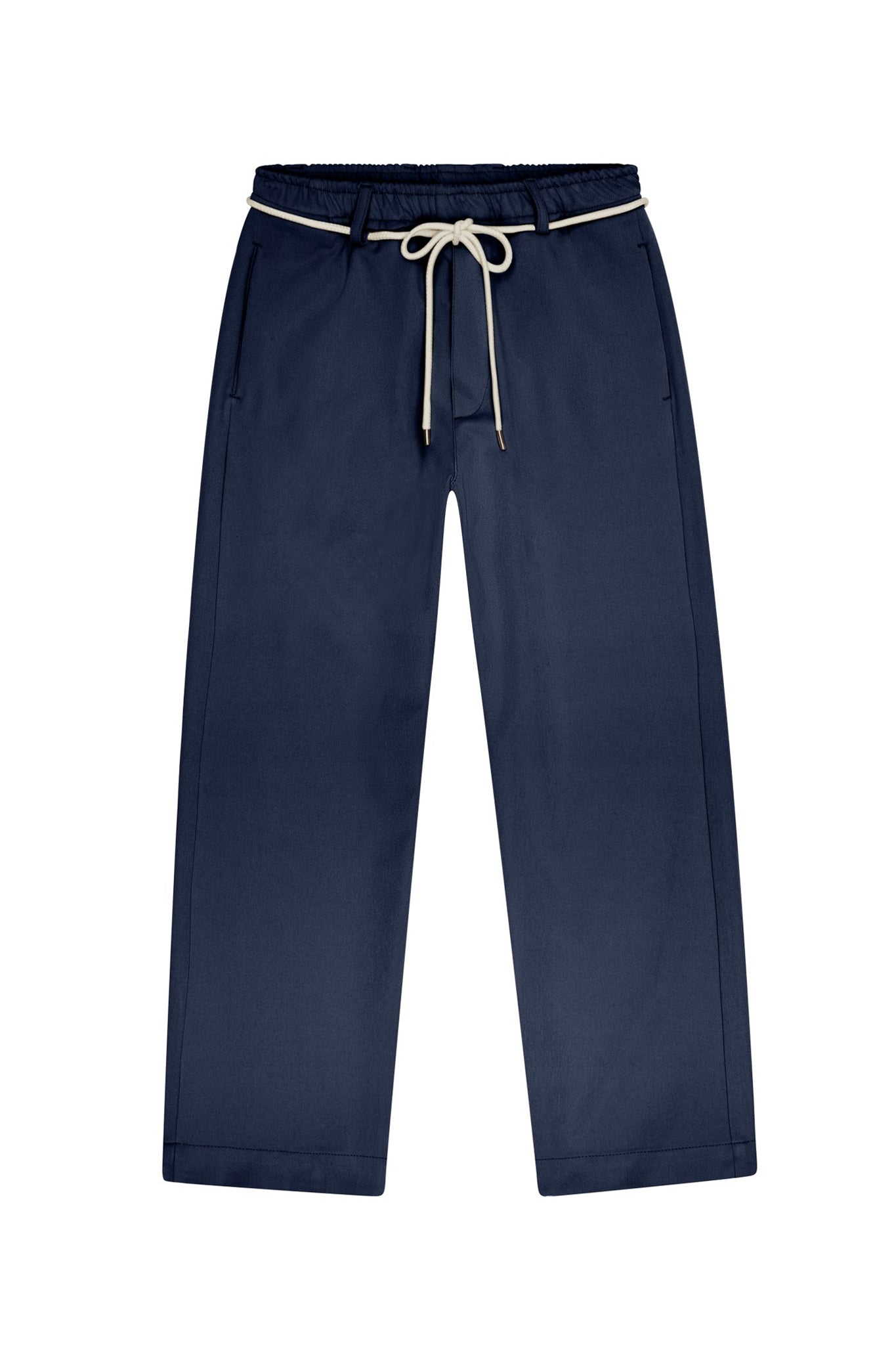 cropped trousers navy