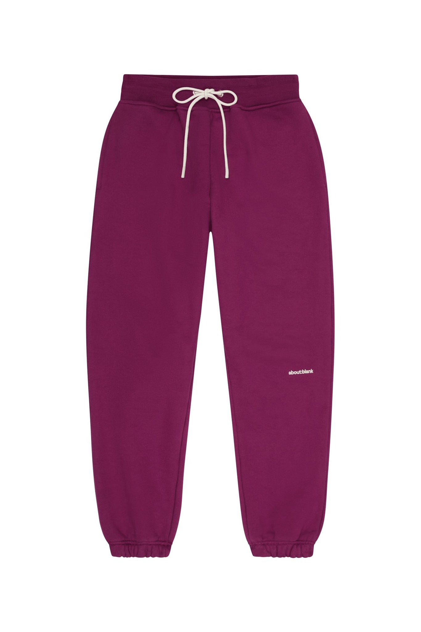 cuffed sweatpant potion purple
