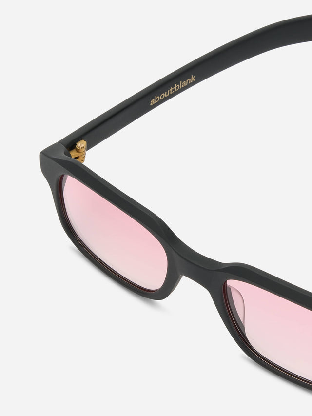 hanky matte black/pink