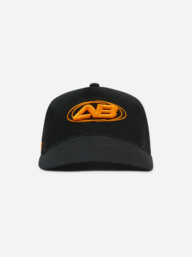 ellipse cap black/orange