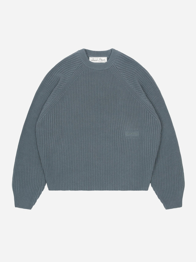 rib knit crew turbulence