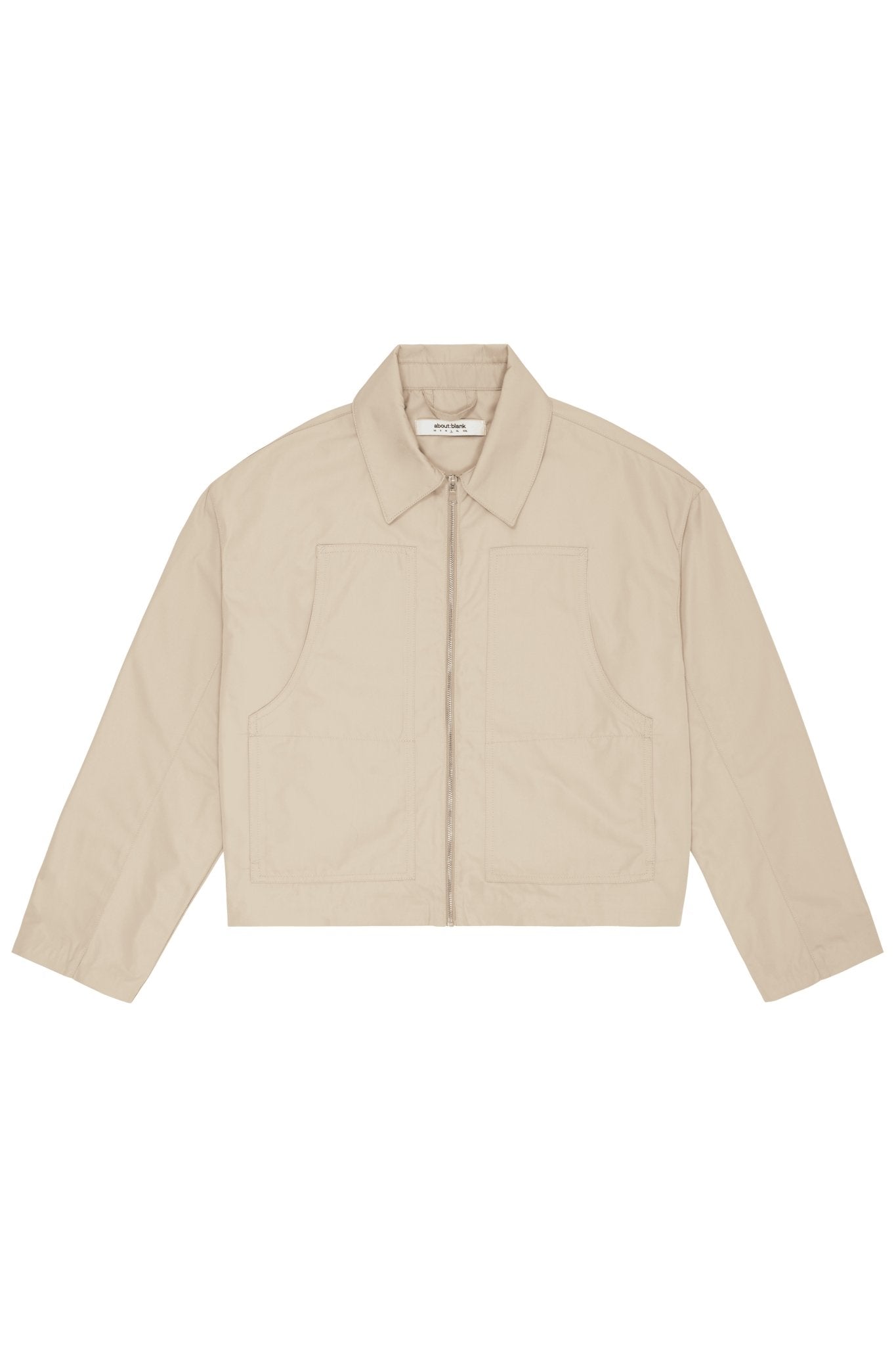about---blank.comcropped jacket beige