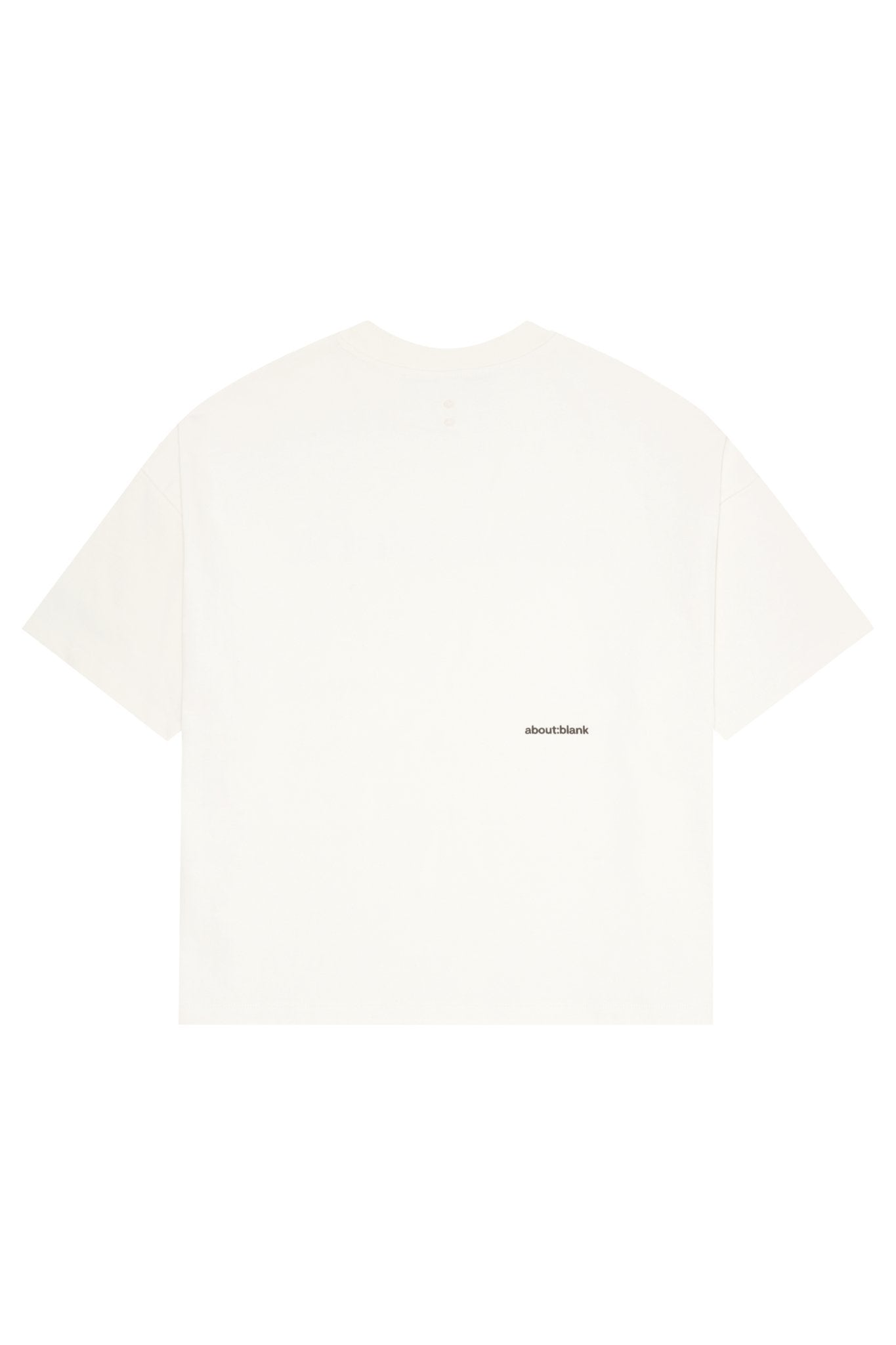 about---blank.commock neck t-shirt oat/black